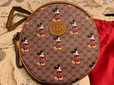 gucci mickey mouse bag white|gucci mickey mouse handbag.